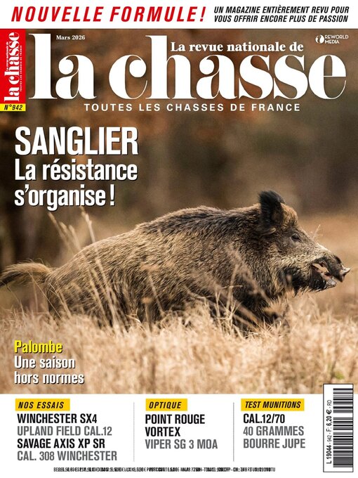Title details for La Revue nationale de La chasse by Reworld Media Magazines - Available